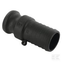 Camlock E tipo 1" žarnos galas 32 mm polipropilenas 1810400000