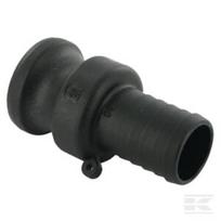Camlock E tipo 1 1/4" žarnos galas 30 mm polipropilenas 1.8105E+34