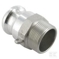 Camlock tipo F 1 1/2" išorinis sriegis aliuminis HCN100FAL038