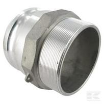 Camlock tipo F 4" išorinis sriegis aliuminis HCN100FAL102
