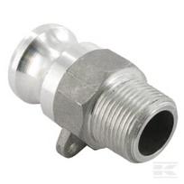 Camlock tipo F 3/4" išorinis sriegis aliuminis HCN100FAL019