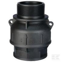 Kojinis vožtuvas 2" M–2" F 5042007