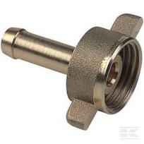 Jungtis 1/2" su 8 mm žarnos antgaliu, žalvarinė 6310