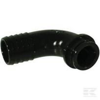 Žarnos galas 90° 40mm 540550