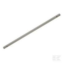 Vamzdis 1/2" 57 cm, 2x Ø7 skylės, nerūd. plienas 8292000
