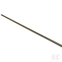 Nerūdijančio plieno vamzdis 1/2", 307 cm, 7x Ø10 skylės 42141