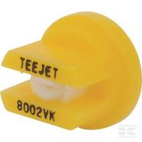 Juostos antgalis TP 80° 02 geltona keramika TeeJet TP8002VK