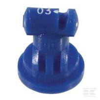 Plataus kampo antgalis TT 110° 03 mėlynas plastikinis TeeJet TT11003VP