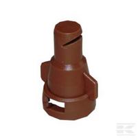 Trąšų antgalis FD 130° 05 rudas plastikas Lechler FD05