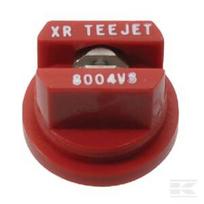 Plokščiasrovis purkštukas XR 80° 04 raudonas, nerūdijantis plienas TeeJet XR8004VS
