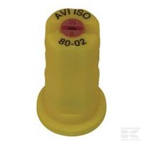 Oro indukcijos purkštukas AVI 80° 02 geltonas keramikinis Albuz AVI8002