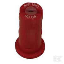 Oro indukcijos purkštukas AVI 80° 04 raudonas keramikinis Albuz AVI8004