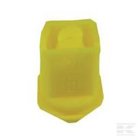 Oro indukcijos šoninis purkštukas IDKS 80° 02 geltonas plastikinis Lechler IDKS8002POM