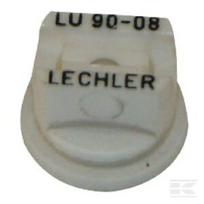 Plokščias ventiliatoriaus antgalis LU 90° 08 balto plastiko Lechler LU9008POM