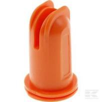 Plokščias ventiliatoriaus antgalis BX oranžinė keramika ASJ BX045