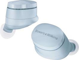 "Bowers & Wilkins Pi6" kabelinės belaidės "Bluetooth", aptX, aktyvaus triukšmo slopinimo kopetėlės su "Bluetooth", aptX, aktyviu triukšmo slopinimu - ledyno mėlyna