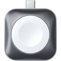 Satechi ST-TCMCAWM Intelligentes tragbares Accessoire Ladestation Schwarz - Silber - Weiß Aluminium (ST-TCMCAWM)