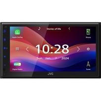 JVC double DIN moniceiver Apple CarPlay, Android Auto, connection for rear view camera, DAB+ tuner,