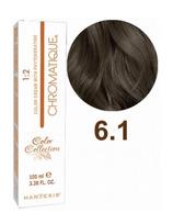 Hantesis plaukų dažai 6.1 tamsiai pelenų blondinė Hantesis Chromatique 100ml