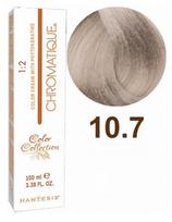 Hantesis plaukų dažai 10.7 labai šviesi anti-raudona Hantesis Chromatique 100ml