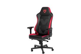 Žaidimų kėdė Noblechairs HERO, MOUZ Edition, eko oda, juoda/raudona