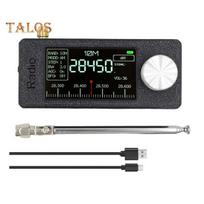 0,5-108 MHz Nešiojamas Mini Radijas su 1,9 colio IPS ekranu LSB/USB/AM/FM Kišeninis Mini Radijas Visų Bangų Radijo Imtuvas su Antena B