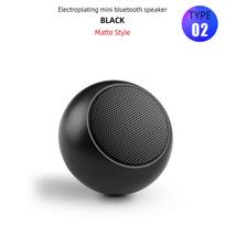 Nešiojamas mini belaidis Bluetooth garsiakalbis muzikos žemųjų dažnių garsiakalbis Super Bass stereo kolonėlė, skirta mobiliojo telefono muzikos grotuvui juoda