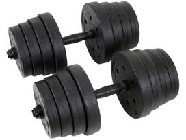 REGULIUOJAMI HANTELIAI 2X15 KG (30 KG)