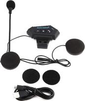 "DewinLVD" motociklininko ausinės, BT šalmo ausinės garsiakalbis motociklo ausinės "Bluetooth V5.0" palaikymas laisvų rankų įranga "Intercom" motociklo balso pranešimo funkcija
