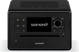 "sonoro Elite" internetinis radijas su CD grotuvu (FM, DAB Plus, podcast'ai, "Spotify", "Amazon Music", "Deezer") Matinis juodas