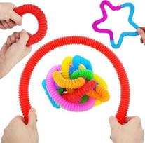 Raminantis žaislas Kruzzel Pop tube, 10vnt.