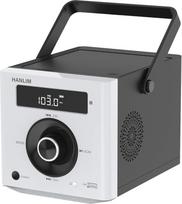 HANLIM Portable CD Player 20W Bluetooth Compatible/FM Radio/MP3 Playback/USB/AUX Input/Headphone Jack/Microphone Port/Remote Control, Built-in 2000mAh Battery, Compact Stereo CD Player