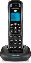 Motorola Cd4001 Negro Teléfono Fijo Inalámbrico Con Pantalla Y Teclado Retroiluminado