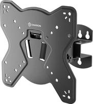 ONKRON Monitor & TV Wall Mount for 17-43 Inch TV up to 35 kg, TV Mount Wall Swivelling & Tilting - Max 200 x 200 VESA Mount / PC Screen Wall Mount Monitor Black NP23