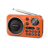 FM radijas Bluetooth 5.0 Garsiakalbis Nešiojamas mini radijas pagyvenusiems žmonėms HiFi TF/USB MP3 muzikos grotuvas Palaikymas Įrašyti ausines Groti China juoda