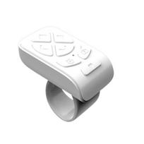 Nuotolinio valdymo pultas Stabilus ryšys Universalus Nešiojamas Belaidis su Bluetooth suderinamas Pirštų galiukų Asmenukių Vaizdo įrašų Valdiklis Automatinis Puslapių Perjungiklis juoda