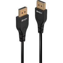 Lindy DisplayPort 1.4 Cable, Slim (black, 2 meters) 36462