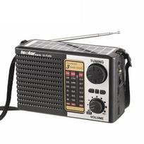 AM FM SW Avarinis radijas maitinamas baterijomis Suderinamas su Bluetooth 5.0 Avarinis žibintuvėlis Radijas Nešiojamas saulės energija maitinamas radijas lauko stovyklavimui juoda