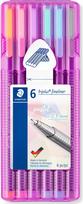 Rašiklių rinkinys Fineliner STAEDTLER Triplus Pastel, 0,3 mm, 6 sp.
