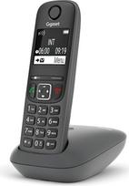 "Gigaset A695" - Belaidis fiksuotojo ryšio telefonas su dideliu foniniu apšvietimu ir labai gerai įskaitomu ekranu, skambučių blokavimo funkcija - pilkas