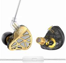 "keephifi CCZ MC04 In-Ear Monitor", ausinės su kabeliu, 3,5 mm kištukas, nesipainiojančios, pasidabruotos OFC, žaidimų ausinės su 10 mm hibridine pavara 1DD+1BA, nulinio latentinio dažnio IEM, skirtos didžėjams ir muzikantams