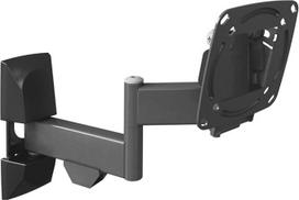 Barkan TV / Monitor Wandhalterung, 13 - 29 Zoll Schwenkbar / Neigbar / Vollbewegung flach & curved Fernseher TV Halterung, hält bis 15Kg, UL zertifiziert, für LED OLED LCD, Max. VESA 100x100