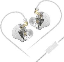 CCA CRA In-Ear monitoriaus ausinės su mikrofonu Laidinės itin žemo dažnio ausinės Dinaminės vairuotojo ausinės su nuimamu kabeliu Triukšmą izoliuojančios ausinės su 3,5 mm lizdu