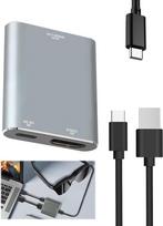 GCNWW HDMI ir USB C adapteris 4K @ 60Hz USB C HDMI adapteris, suderinamas su XREAL One Pro/Air-Rokid Air/Max-Nreal Air-Thunderbird AR-GRAWOOA-Switch-Viture One-PS5/4-Xbox Steam Deck