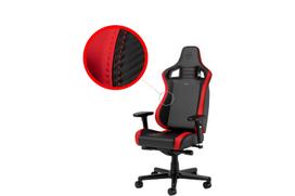 Žaidimų kėdė Noblechairs EPIC Compact, eko oda, juoda/raudona