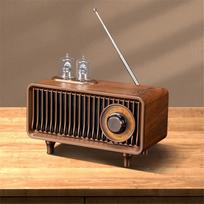 Portable Home Speaker Retro Bluetooth Speaker Subwoofer Radio TF Card U Disk High Sound Quality Indoor Wireless Portable Home Speaker ruda