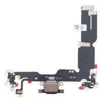 iPhone 15 Plus krovimo lizdas (su mikrofonu) : Tarpinė  (klijai) - Pridėti (+3€)