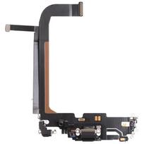 iPhone 13 Pro Max krovimo lizdas (su mikrofonu) : Tarpinė  (klijai) - Nereikia