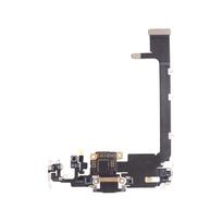 iPhone 11 Pro Max krovimo lizdas (su mikrofonu) : Tarpinė  (klijai) - Nereikia