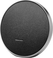 "harman kardon Onyx Studio 9" nešiojamasis "Bluetooth" garsiakalbis su "Auracast" kelių garsiakalbių jungtimi, adaptyviuoju savireguliavimu, USB įkrovimo prievadu, 8 valandų baterijos veikimo trukme, juodas